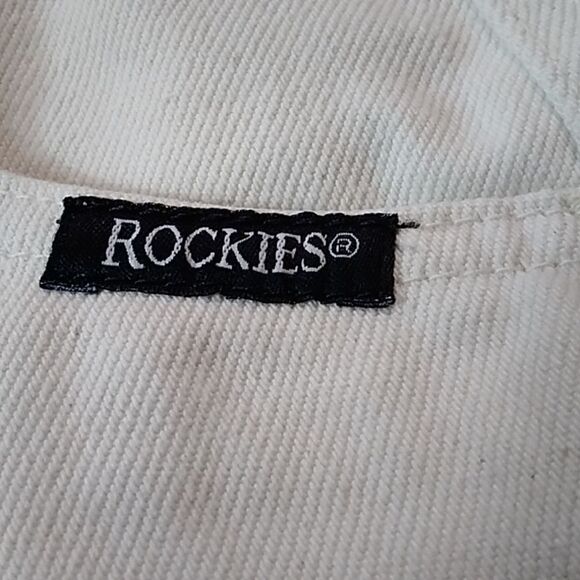VTG Rare Rocky Mountain N Clothin Go on Rockies Women's Jeans Size 28/7 - Picture 13 of 16